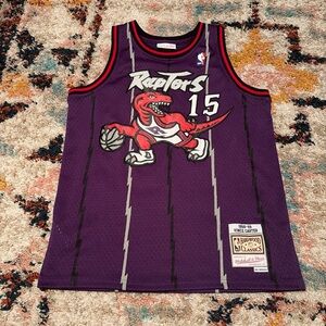 Mitchell & Ness Purple Hardwood Classics Jersey